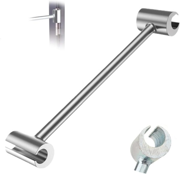 Door Hinge Adjustment Tool, Hinge Gap Adjustment Wrench, Heavy Duty DoorHinge Repair Tool, Hinge Gap Adjusting Wrench, Residential Doorhinge Adjustmenttool, 14 19mm(0 55 0 75in)