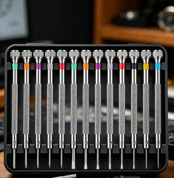 Micro Precision Screwdriver Set 0 6–2 0mm for Watch Glasses Electronics